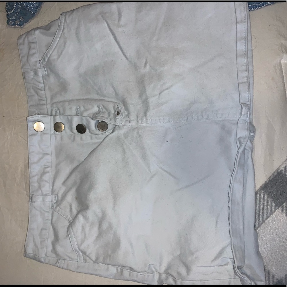 Forever 21 light denim skirt